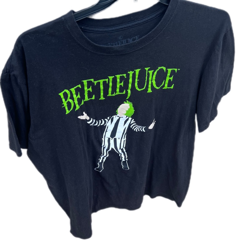 Black Beetlejuice Movie Graphic T-Shirt Men’s XL short sleeve tee